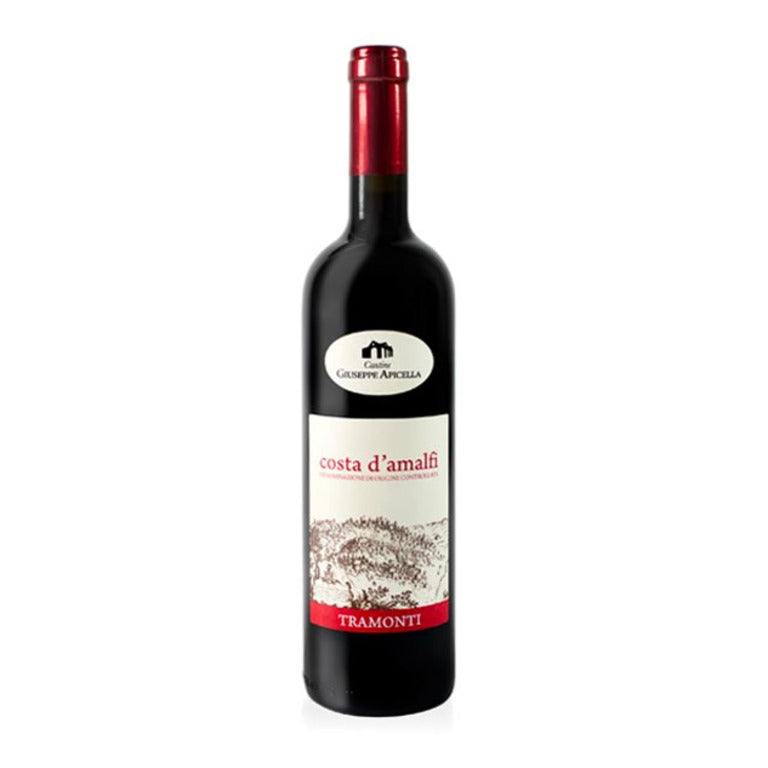 VINO COSTA D'AMALFI TRAMONTI ROSSO DOC (1 pz) CANTINE GIUSEPPE APICELLA - 75CL 2021